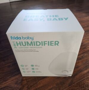 3-In-1 Cool Mist Humidifier for Baby with Diffuser + Nightlight, Baby Humidifier